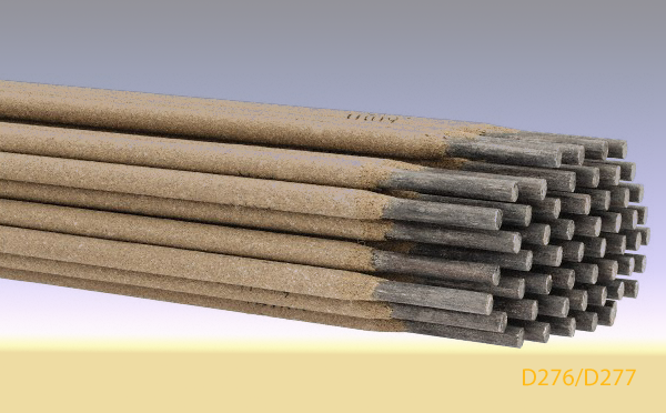 D276、D277低氫型高鉻錳鋼耐氣蝕堆焊焊條（EDCrMn-B-15、EDCrMn-B-15）