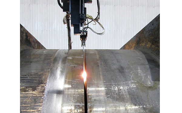 埋弧焊焊縫間隙過(guò)大